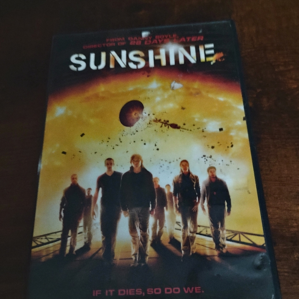 Sunshine DVD - Black and Yellow Cover
